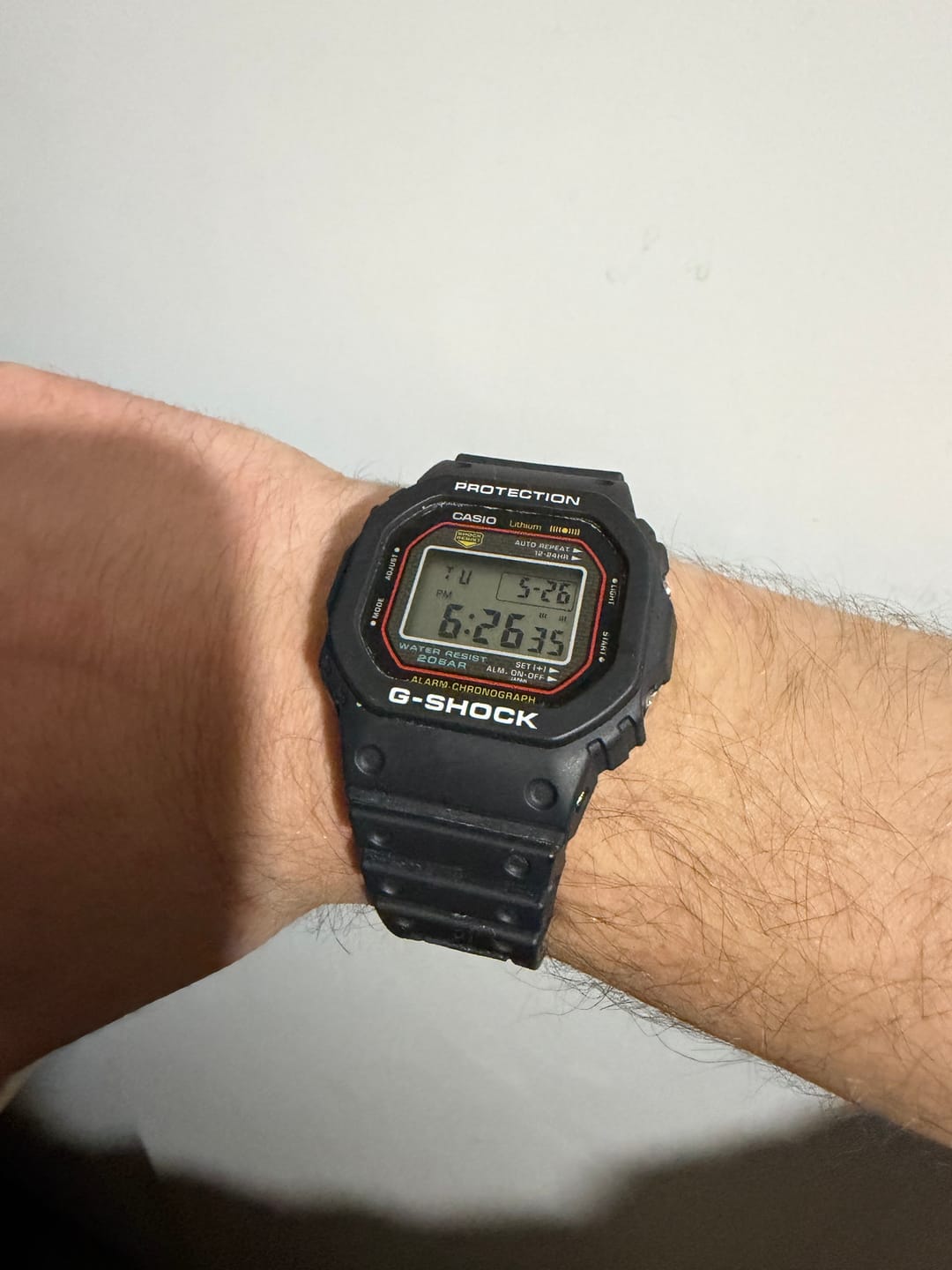 Customer photo review of Reloj Casio G-Shock DW-5000R-1AJF 40 Aniversario Edición Limitada Made in Japan JDM
