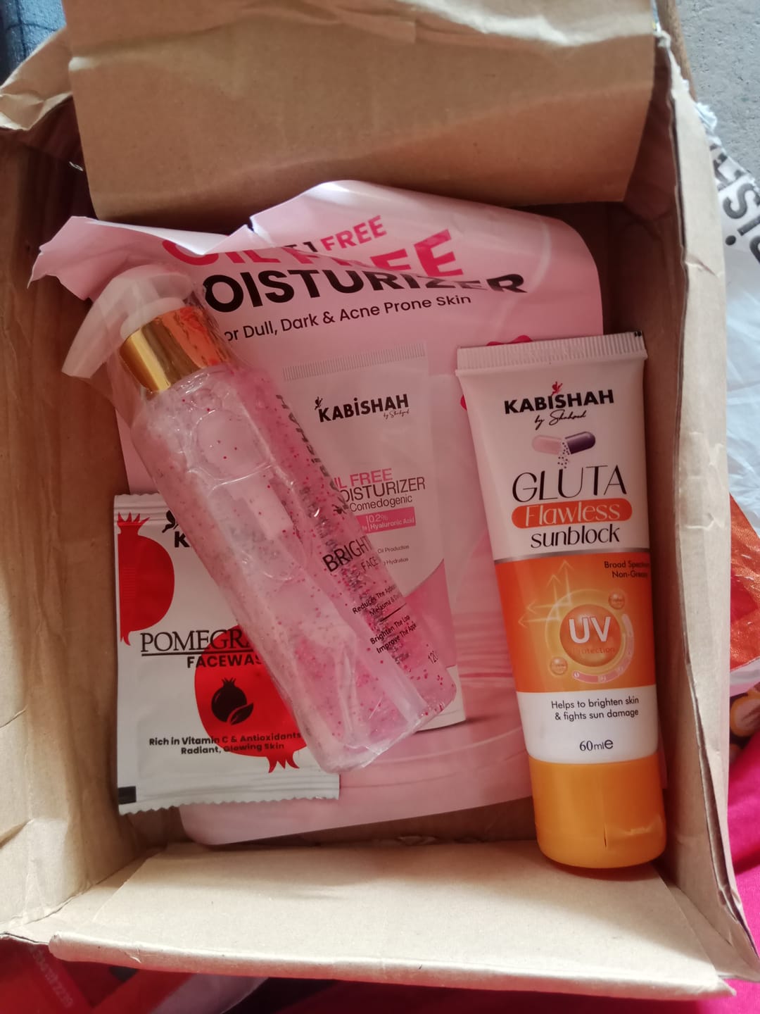 Customer photo review of Cleanse & Shield Duo