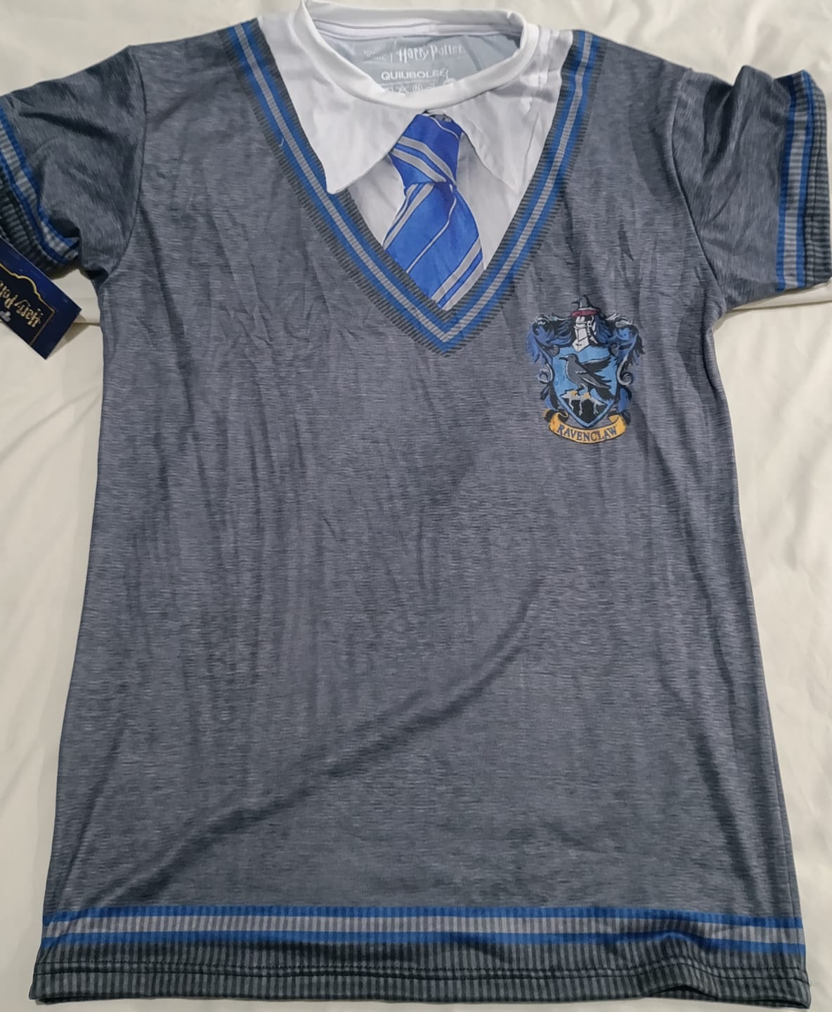 Customer photo review of Playera Pijama Uniforme Ravenclaw