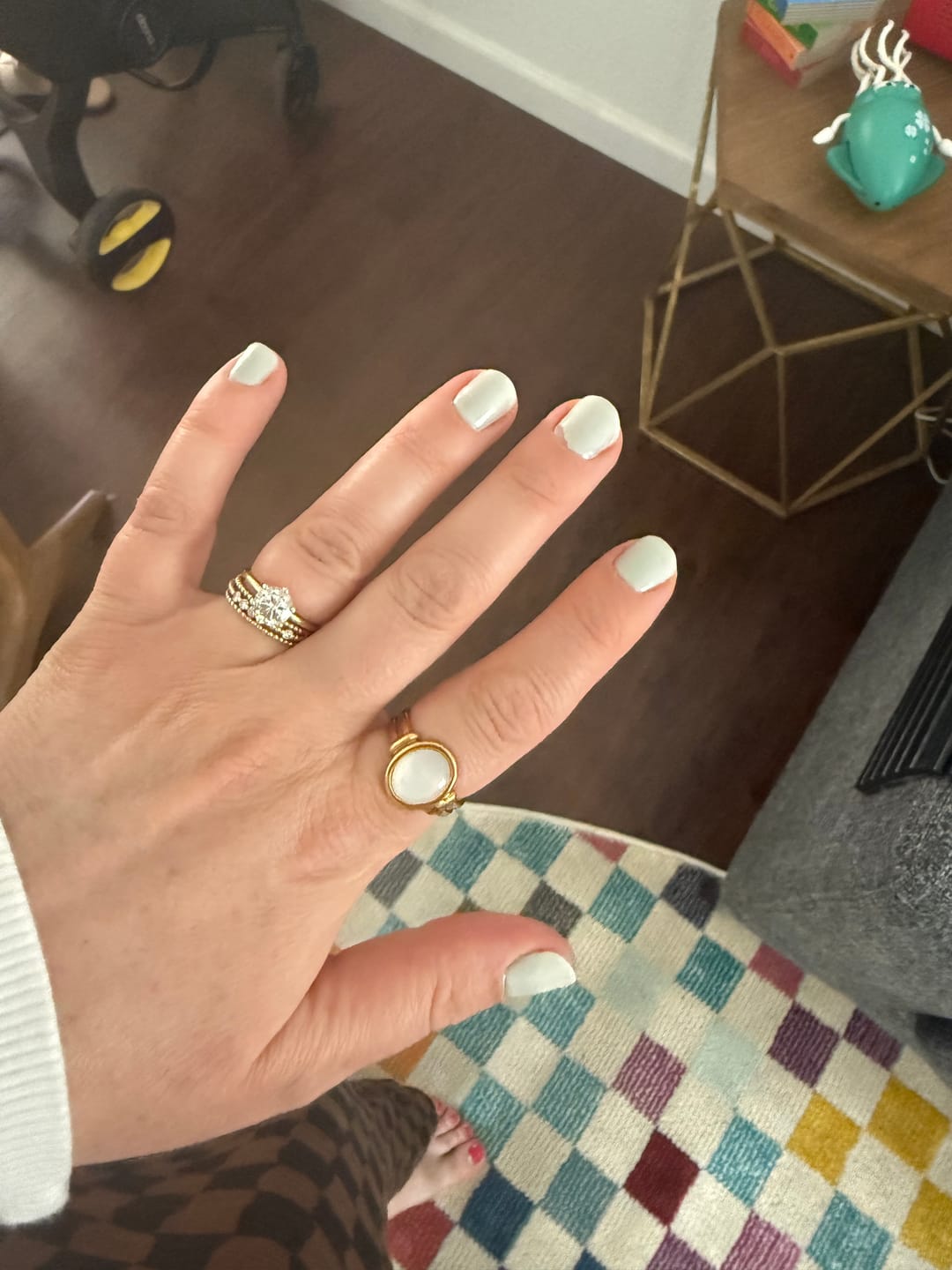 Customer photo review of Kai Mother Of Pearl Ring (Bundle)