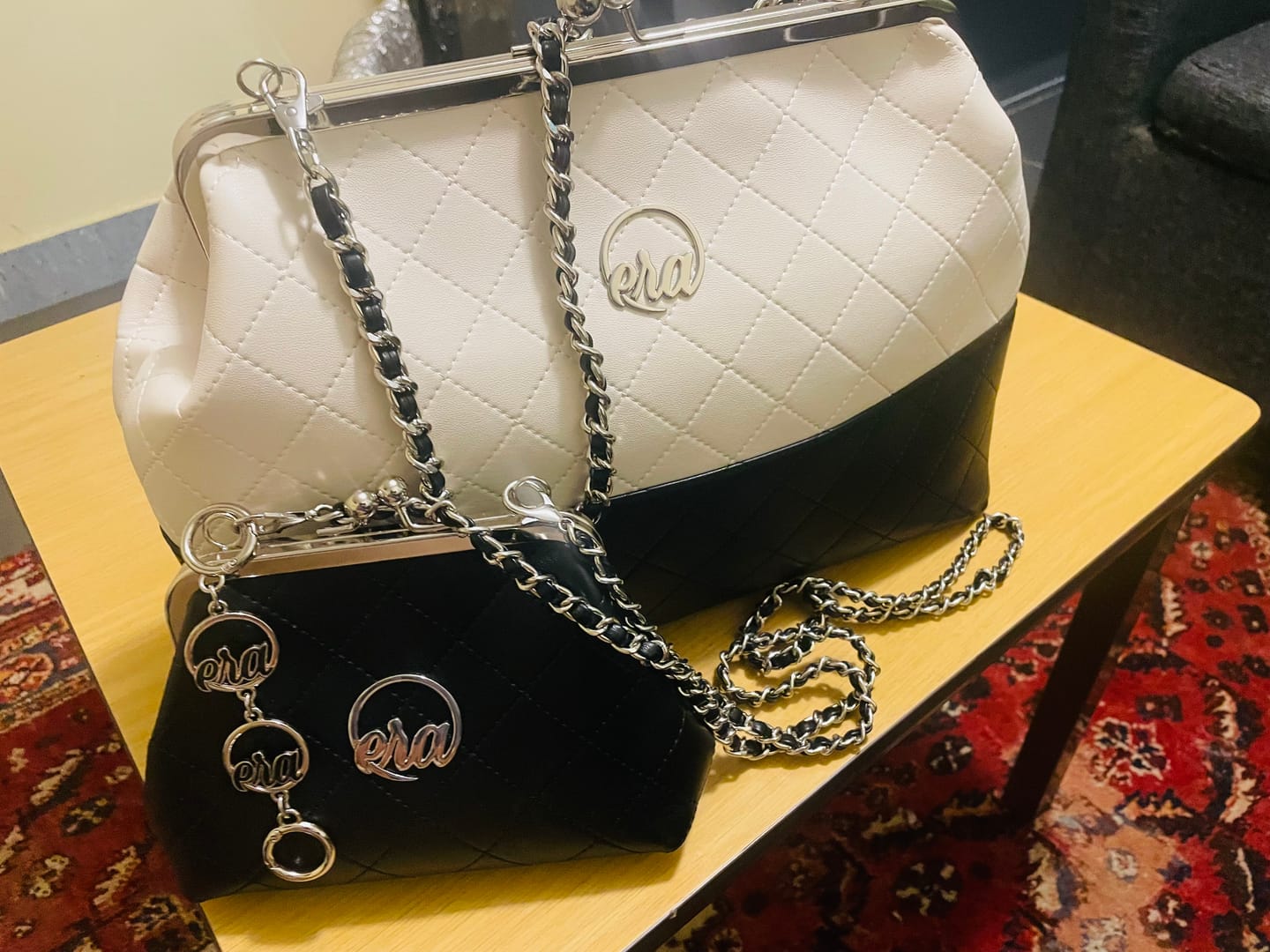 Customer photo review of Limited Edition Kiss & Tell Oversized Bag