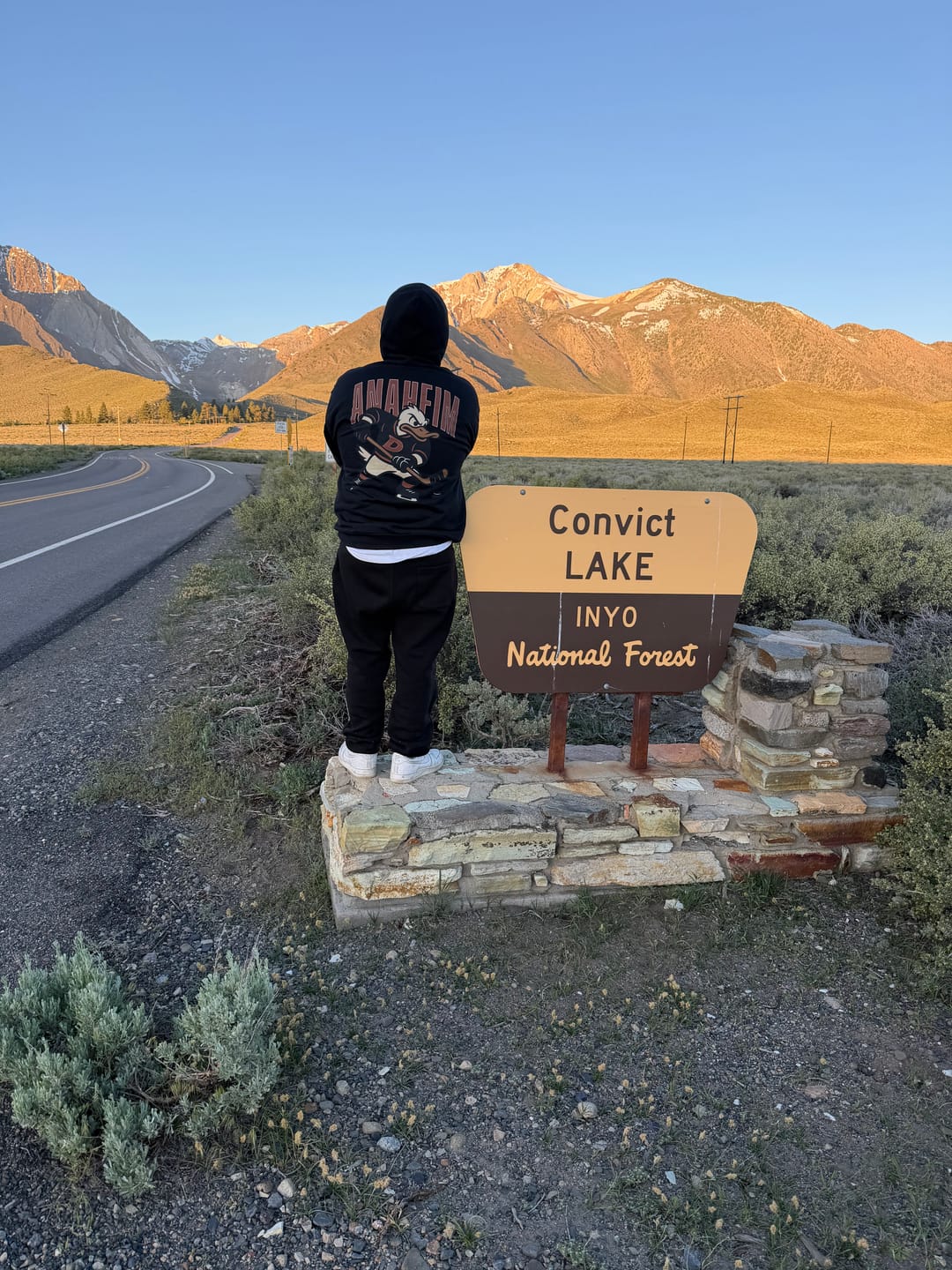 Customer photo review of Mighty Anaheim Hockey T-Shirt