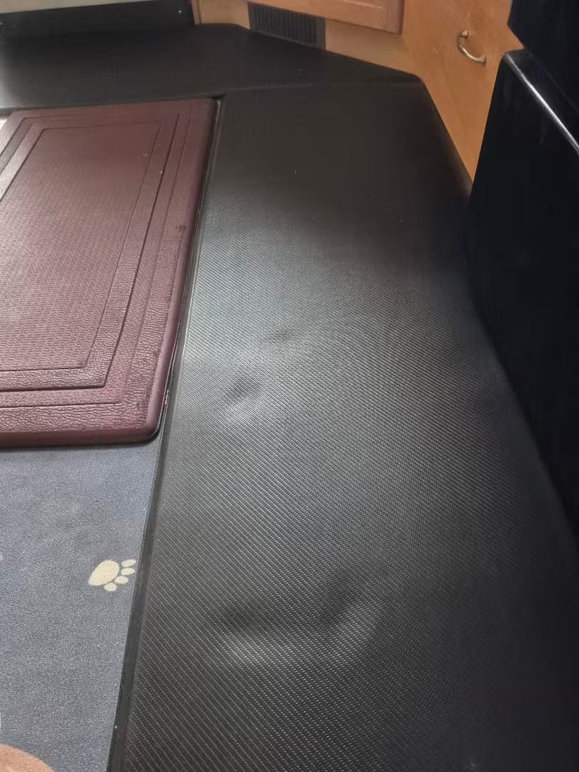 Customer photo review of Comfort Kitchen Mat | Anti Fatigue & Non Slip