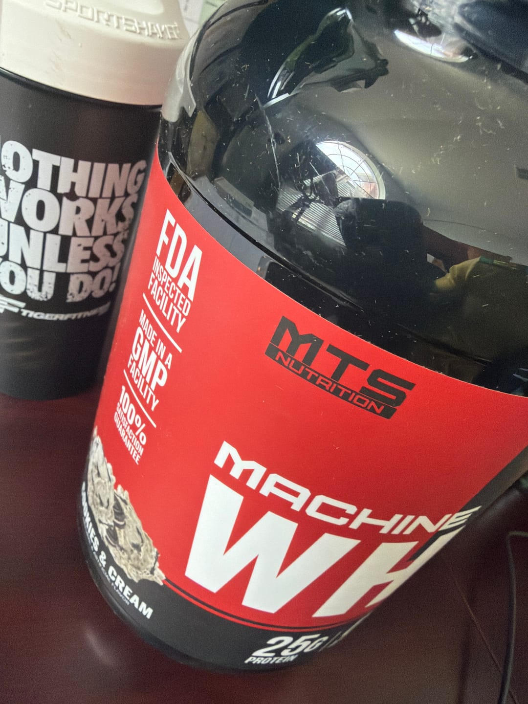 Customer photo review of Machine Whey Protein