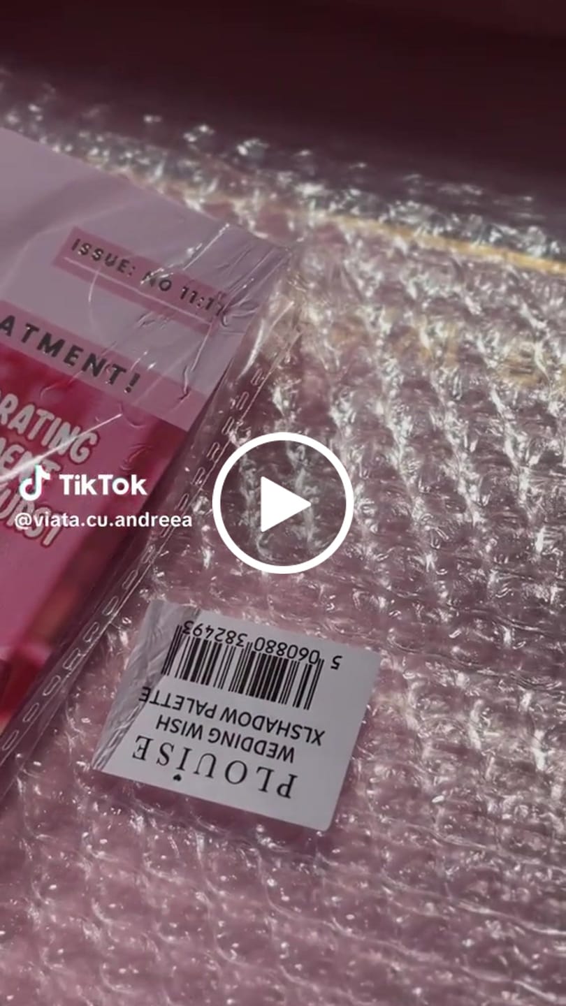 Recenzja wideo klienta dotycząca palety Wedding Wish XL