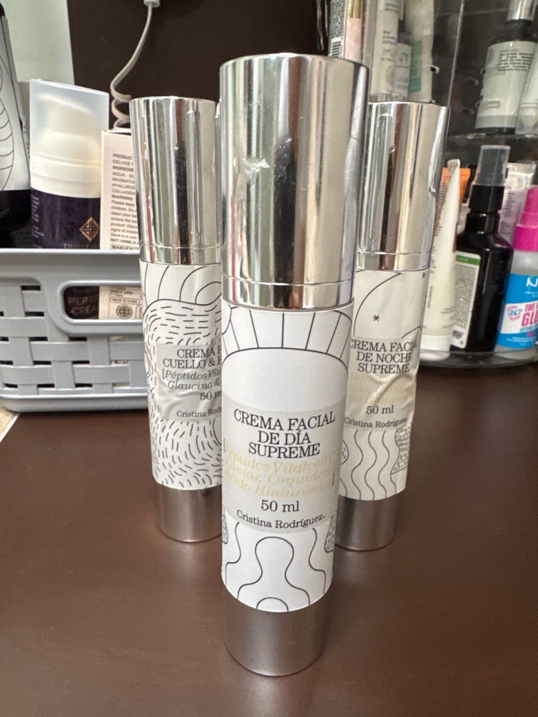 Customer photo review of Crema Facial de Día Supreme