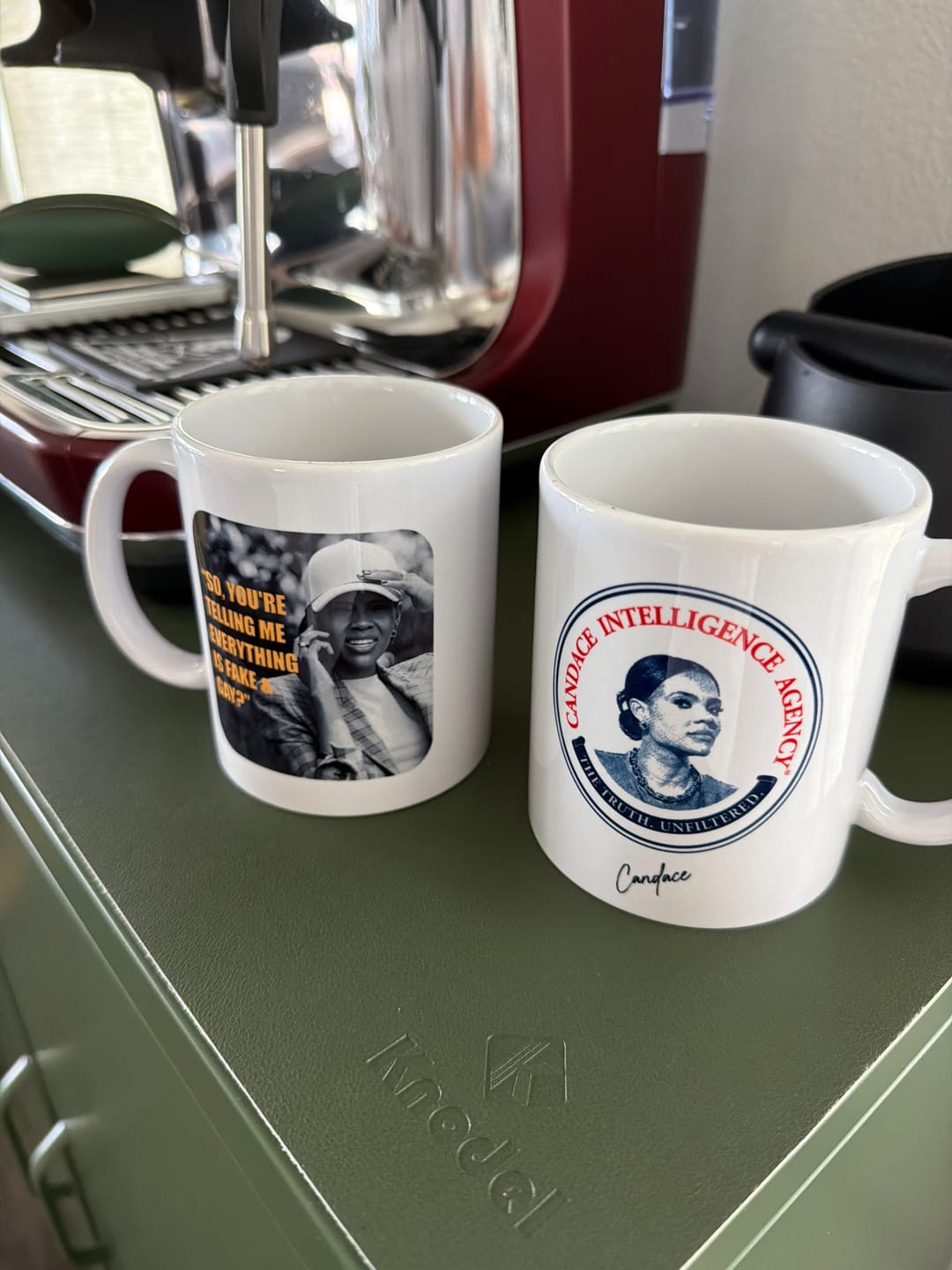 Customer photo review of Fake & Gay Mug