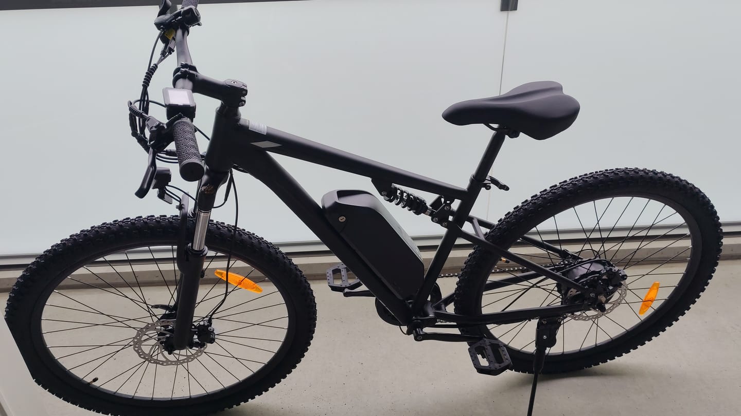 Customer photo review of Touroll U3 Pro Full Suspension Mountain Electric Bike