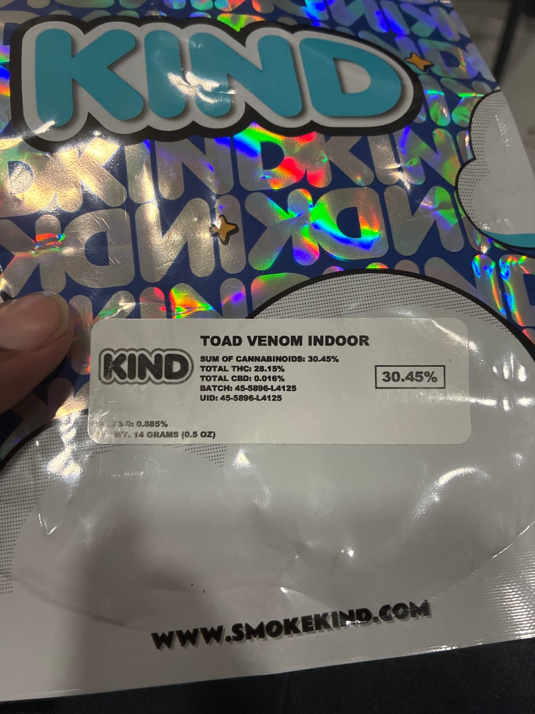 Customer photo review of Gorilla Glue - Minis - 14 Grams - Hybrid