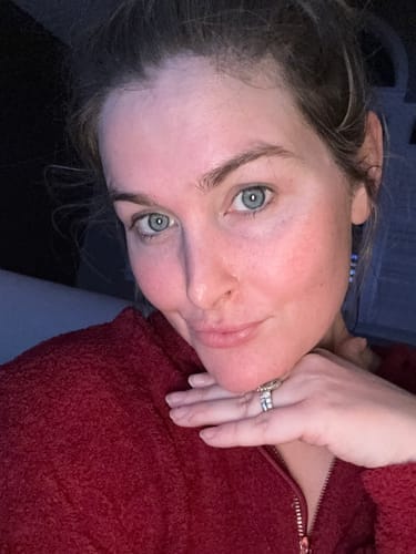 Customer photo review of Korean Collagen Night Wrapping Mask