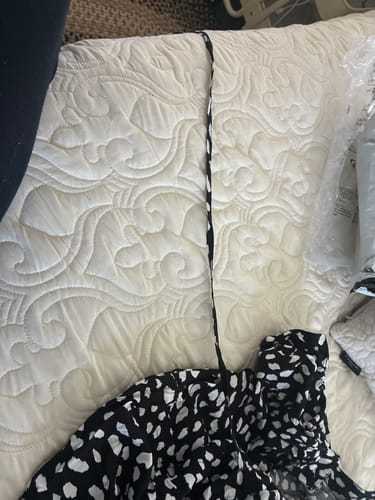 Customer photo review of Black Floral Short Sleeve Midi Dress
