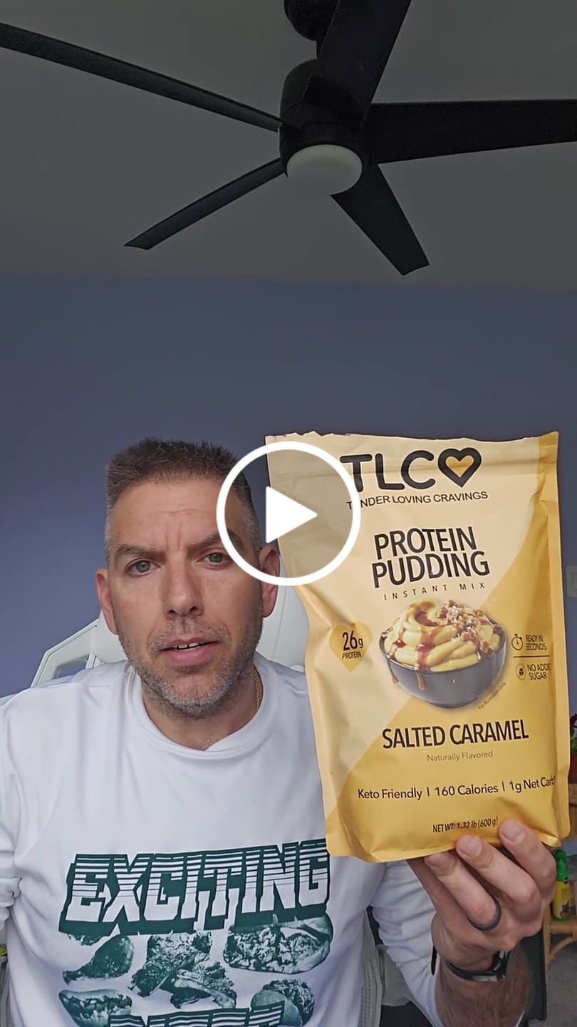 Customer video review of Protein Pudding Instant Mix Salted caramel