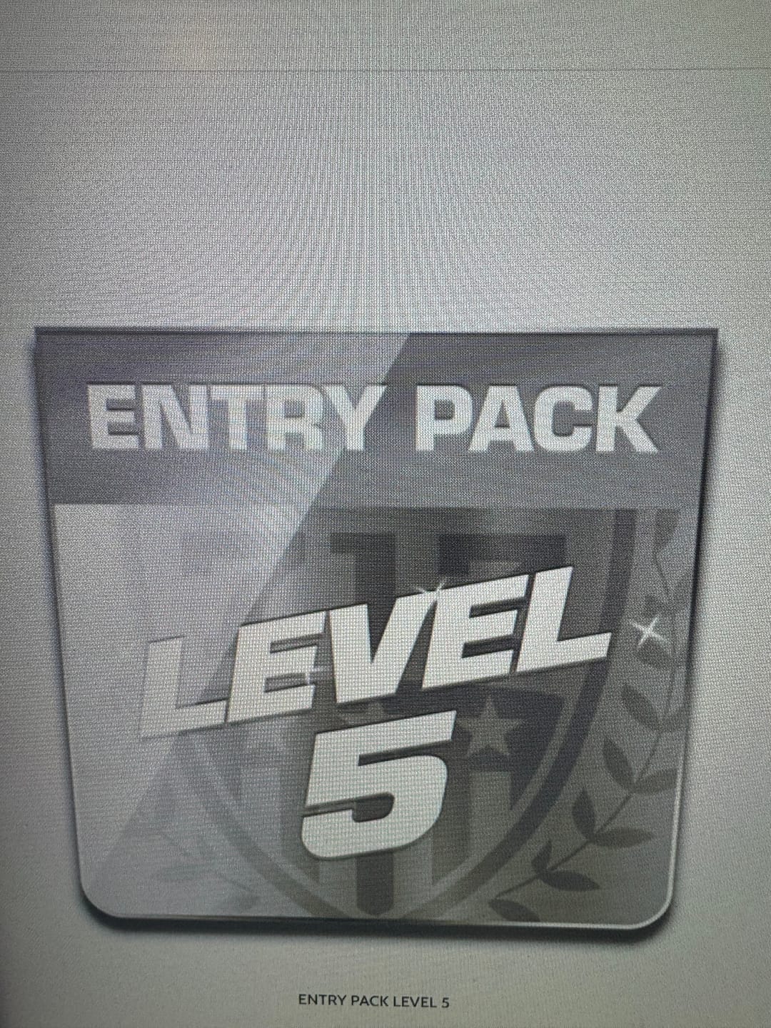 Customer photo review of ENTRY PACK LEVEL 5
