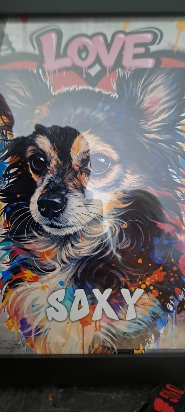 Customer photo review of Urban Pop - Personalised Poster