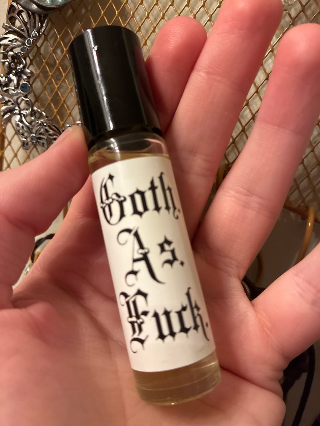 Customer photo review of Goth as Fuck