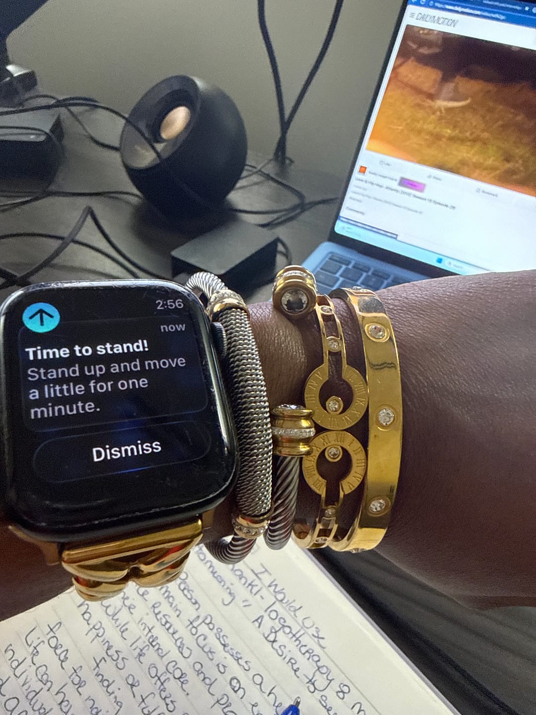 Customer photo review of Ana Lucia Bracelet Stack