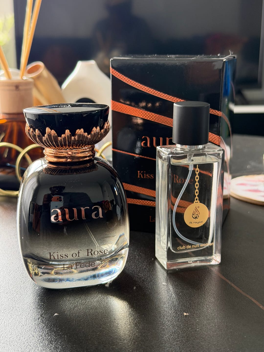 Customer photo review of LA FEDE AURA KISS OF ROSE EDP 100 ML FOR WOMEN