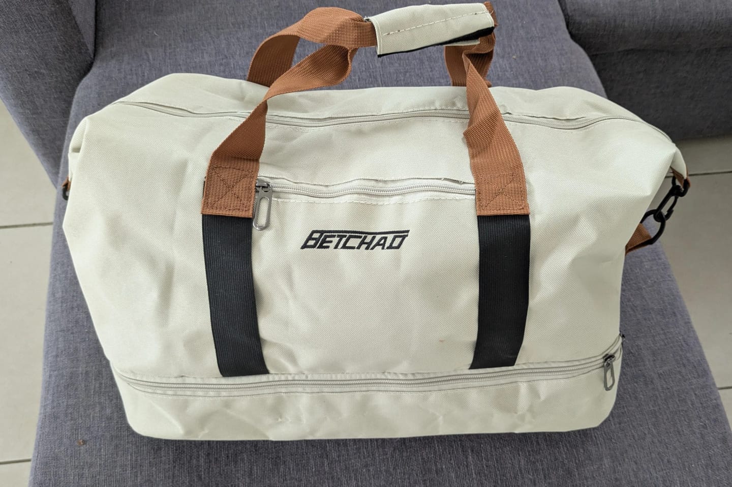 Customer photo review of Sac Voyage Compartiment Chaussures Urban Bag