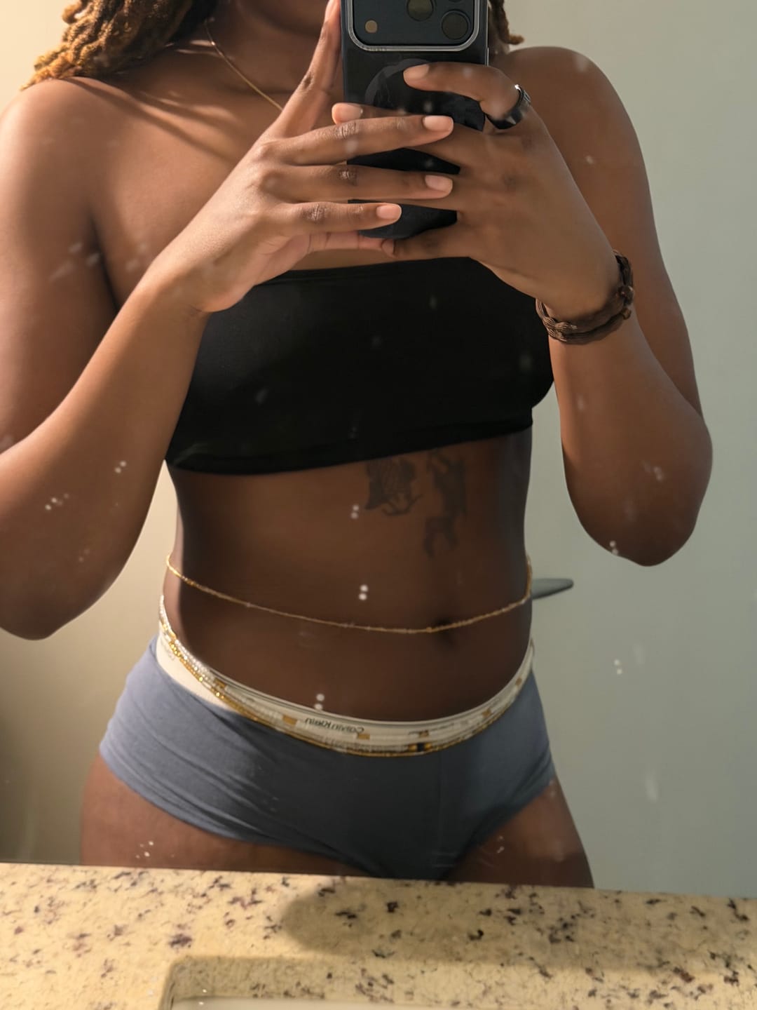 Customer photo review of *Best Seller* Ashanti African Waist Beads - Select 5 for 50% OFF