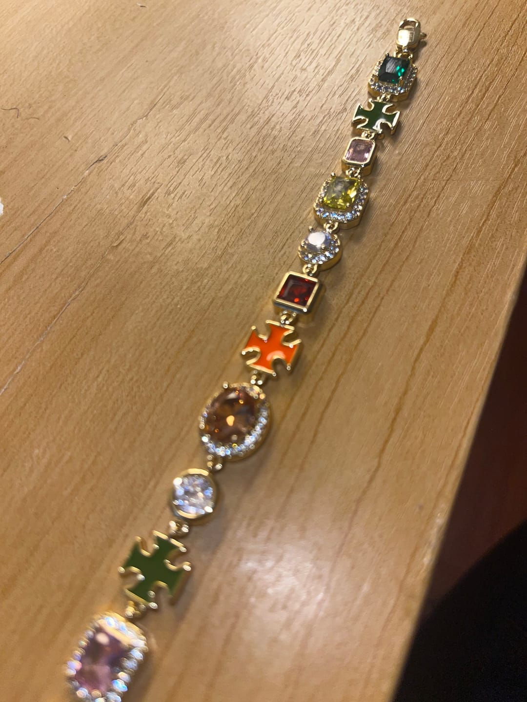 Customer photo review of Solstice Gemstone Bracelet