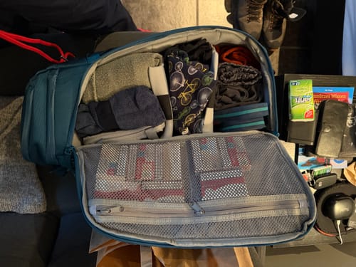 Kundenbewertung mit Foto zu The Organizer 30L