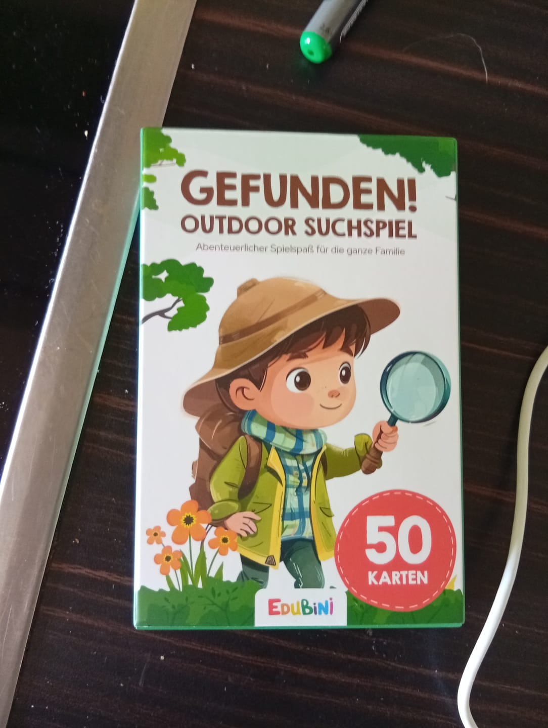 Customer photo review of Edubini Gefunden!® Outdoor Suchspiel