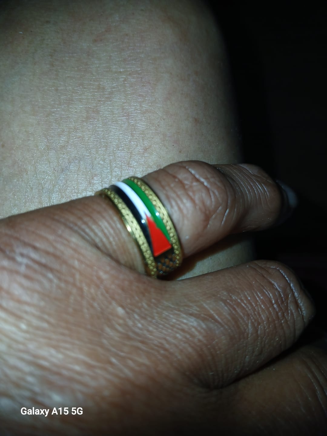 Customer photo review of Palestine Heritage Ring