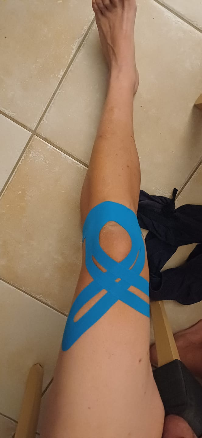 Customer photo review of Flex Pro - Bandes pour genoux