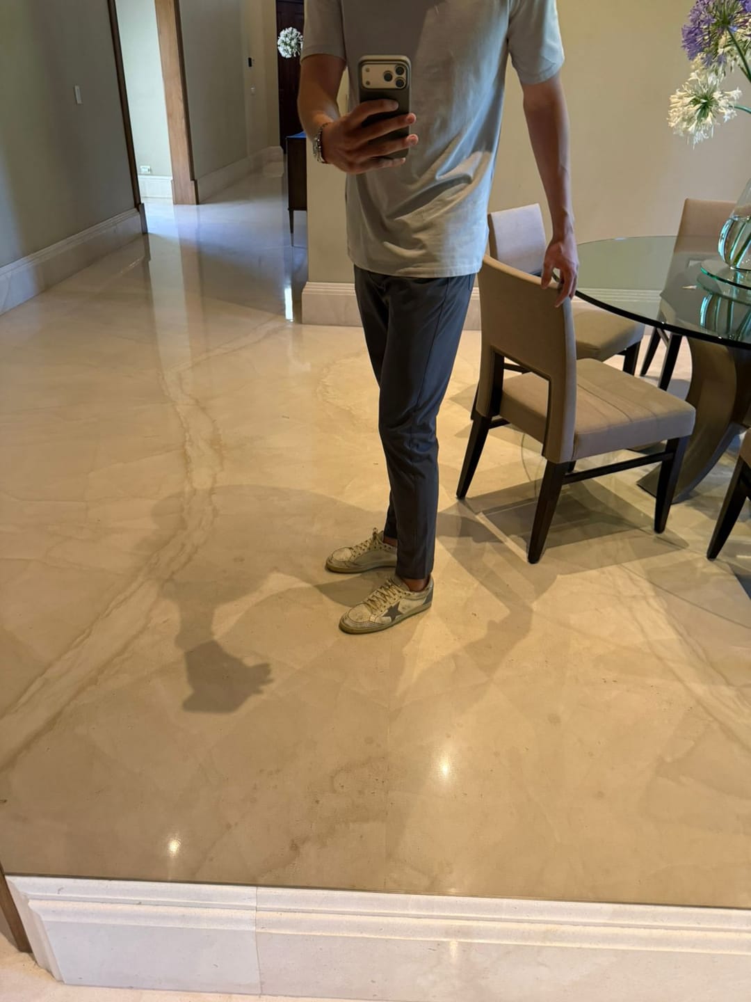 Customer photo review of 5-Pocket Pants - Iron