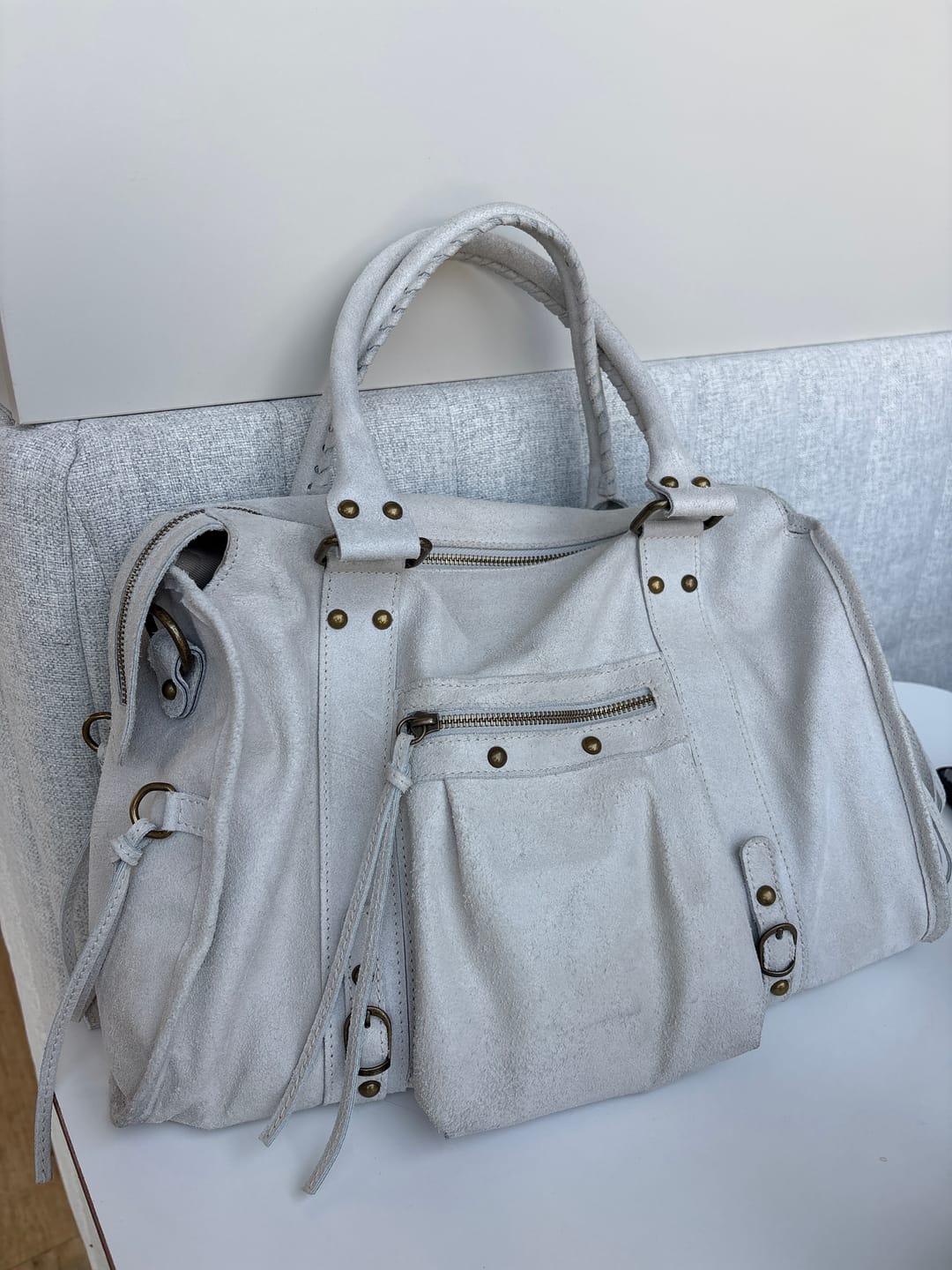 Customer photo review of It girl bag off white