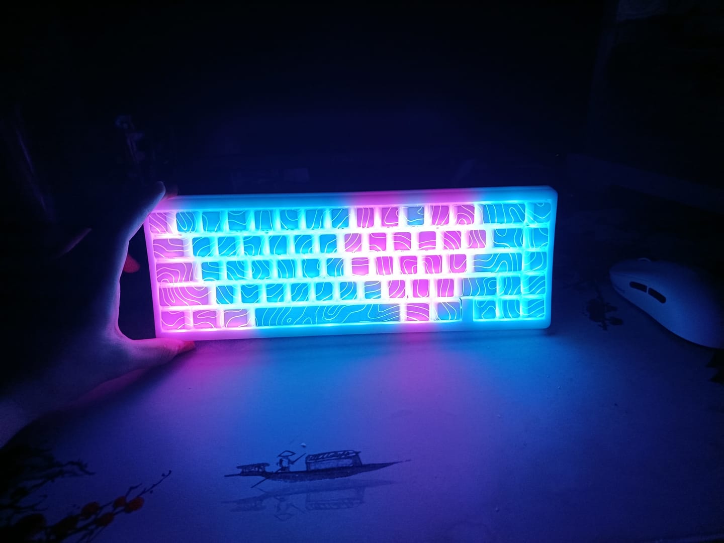 Customer photo review of XVX M67 JadeStone Mekanik Klavye