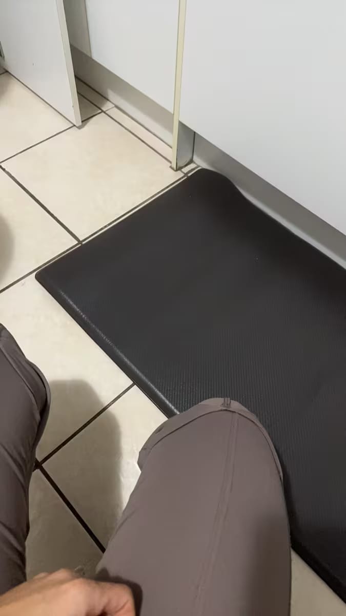 Customer photo review of Comfort Kitchen Mat | Anti Fatigue & Non Slip