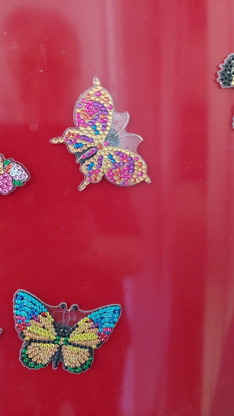 Customer photo review of Diamond Painting Magnetenset mit 8 Stück