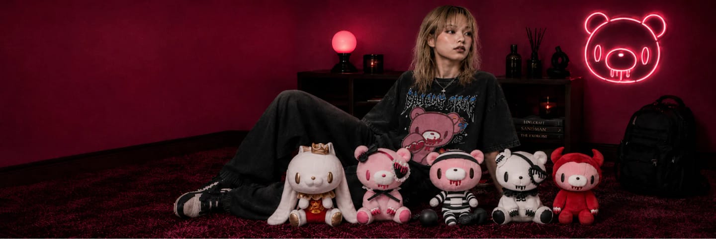 Customer photo review of Gloomy Bear Eye Patch Lolita (PINK)