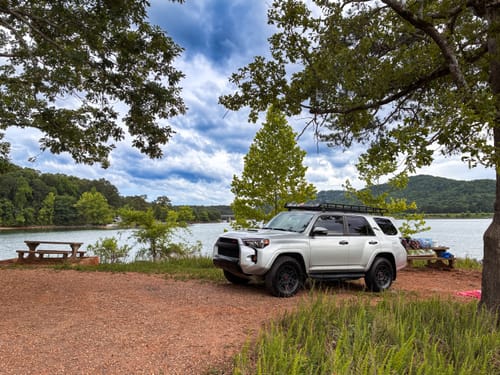 Customer photo review of Roof Rack Foot Spacers - Universal