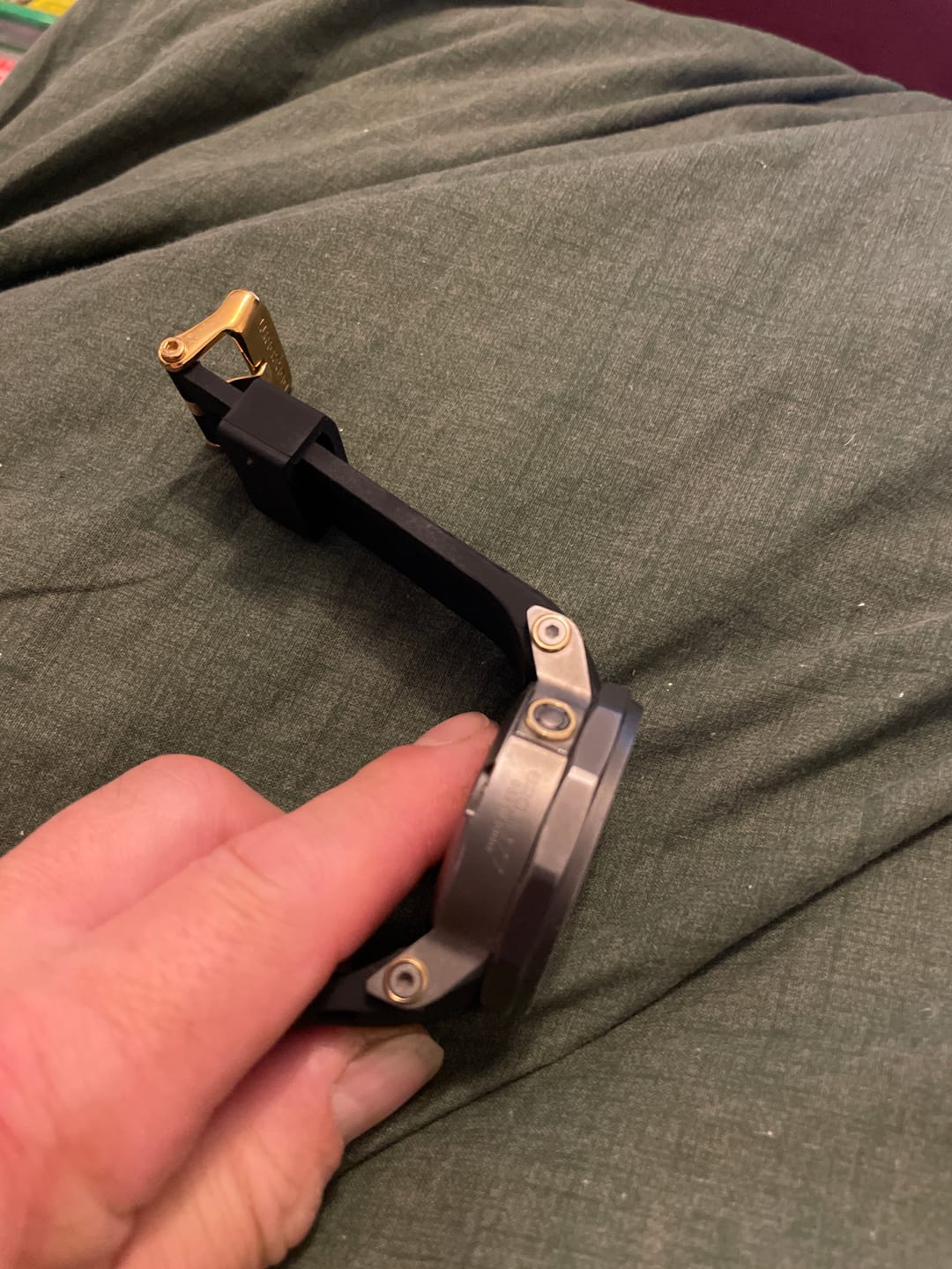 Customer photo review of LUNOKHOD MATT STAINLESS STEEL BOLT