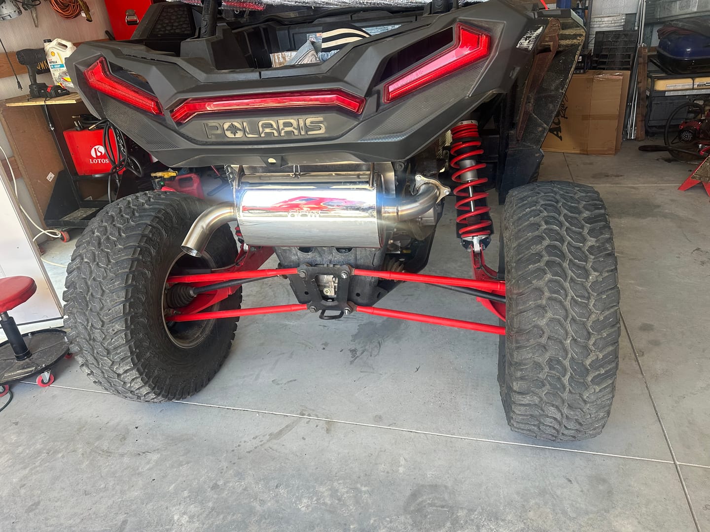 Customer photo review of RPM 2016-2022 Polaris RZR XPT Turbo Sport Muffler, Slip-On Sport Muffler