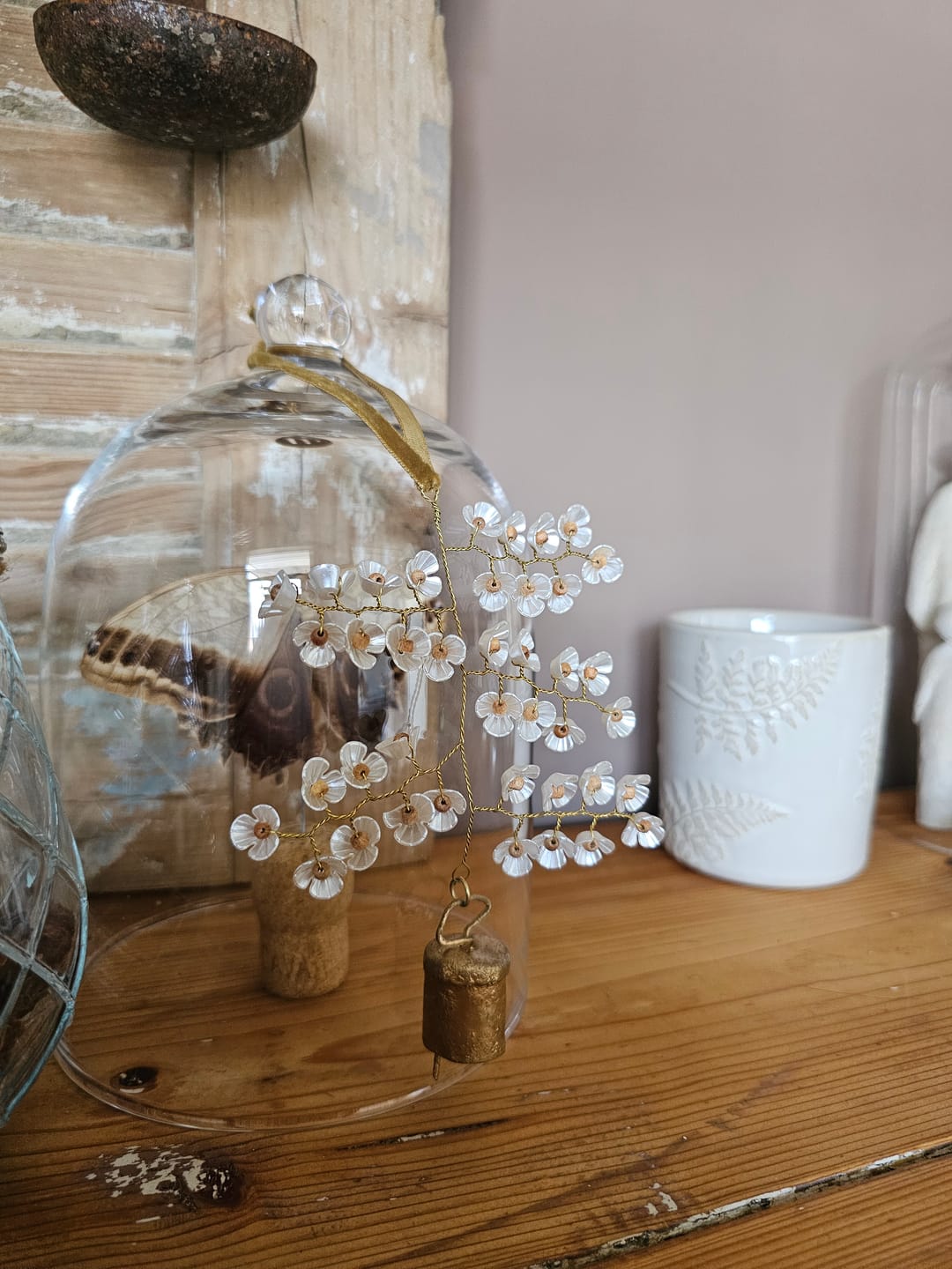 Customer photo review of Bell Ornament Almond Blossom