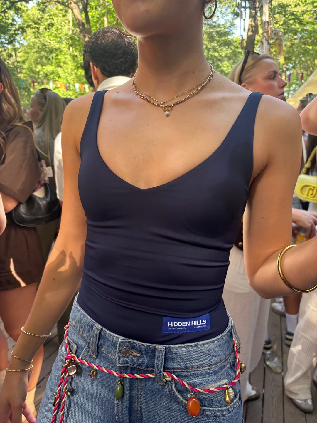 Customer photo review of LABEL BODYSUIT NAVY