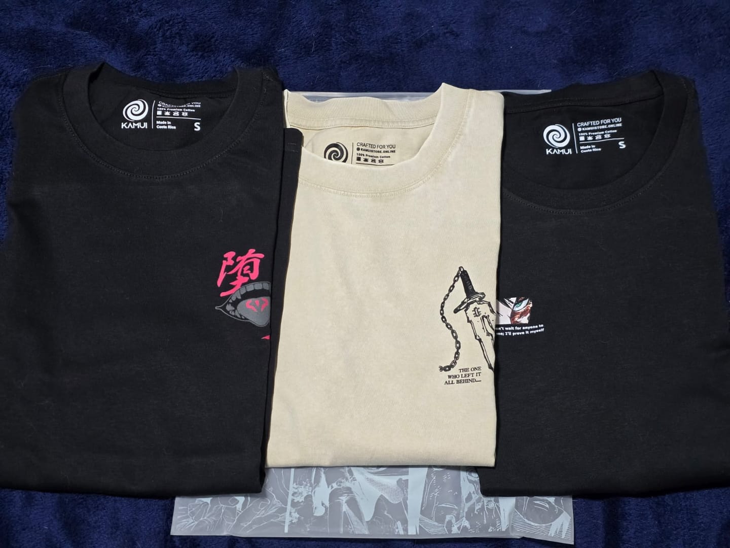 Customer photo review of Camisa Toji Fushiguro - Jujutsu Kaisen