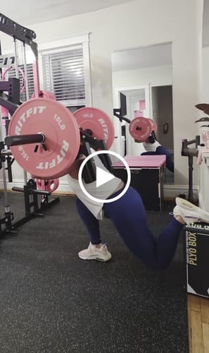 Customer video review of RitFit AT02A Hack Squat Rack Attachment for 2"X2", 2"X3", 3"X3" Rack