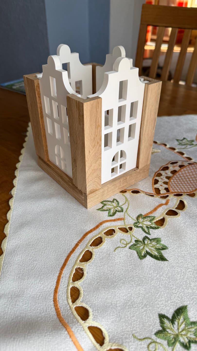Customer photo review of Silikonform - Grachten Haus Laterne Seite für 12 cm Easy-Sticks