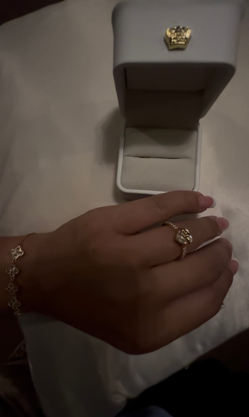 Customer photo review of Princess Bow Ring