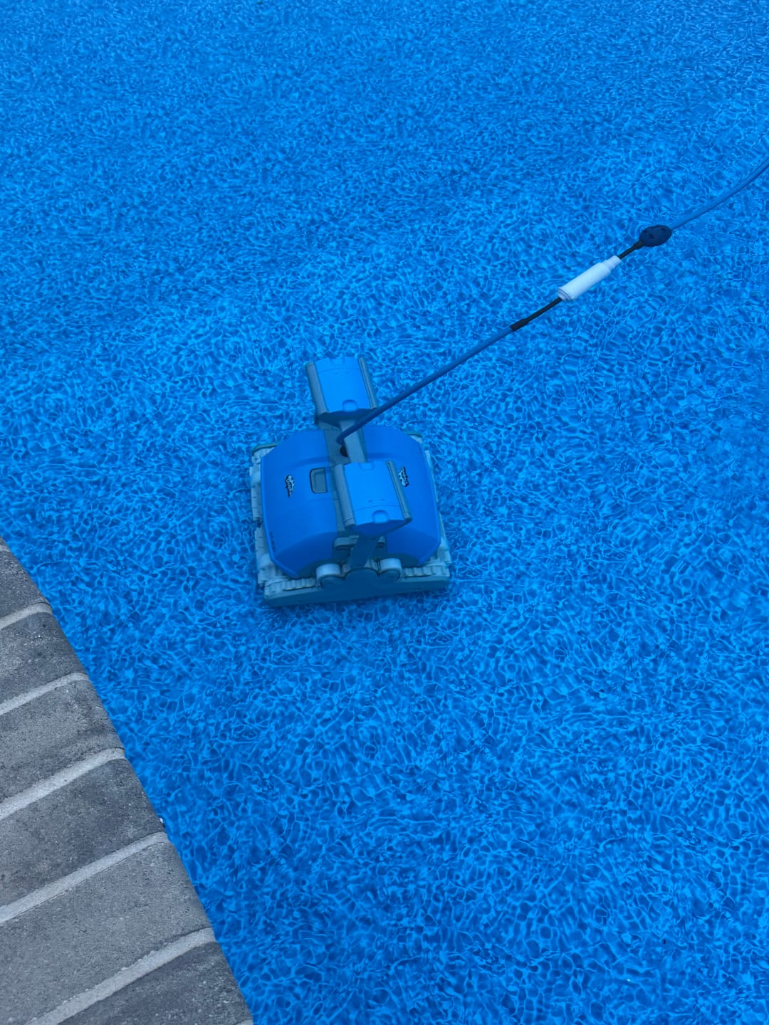 Customer photo review of Maytronics Dolphin M400 Robotic Pool Cleaner