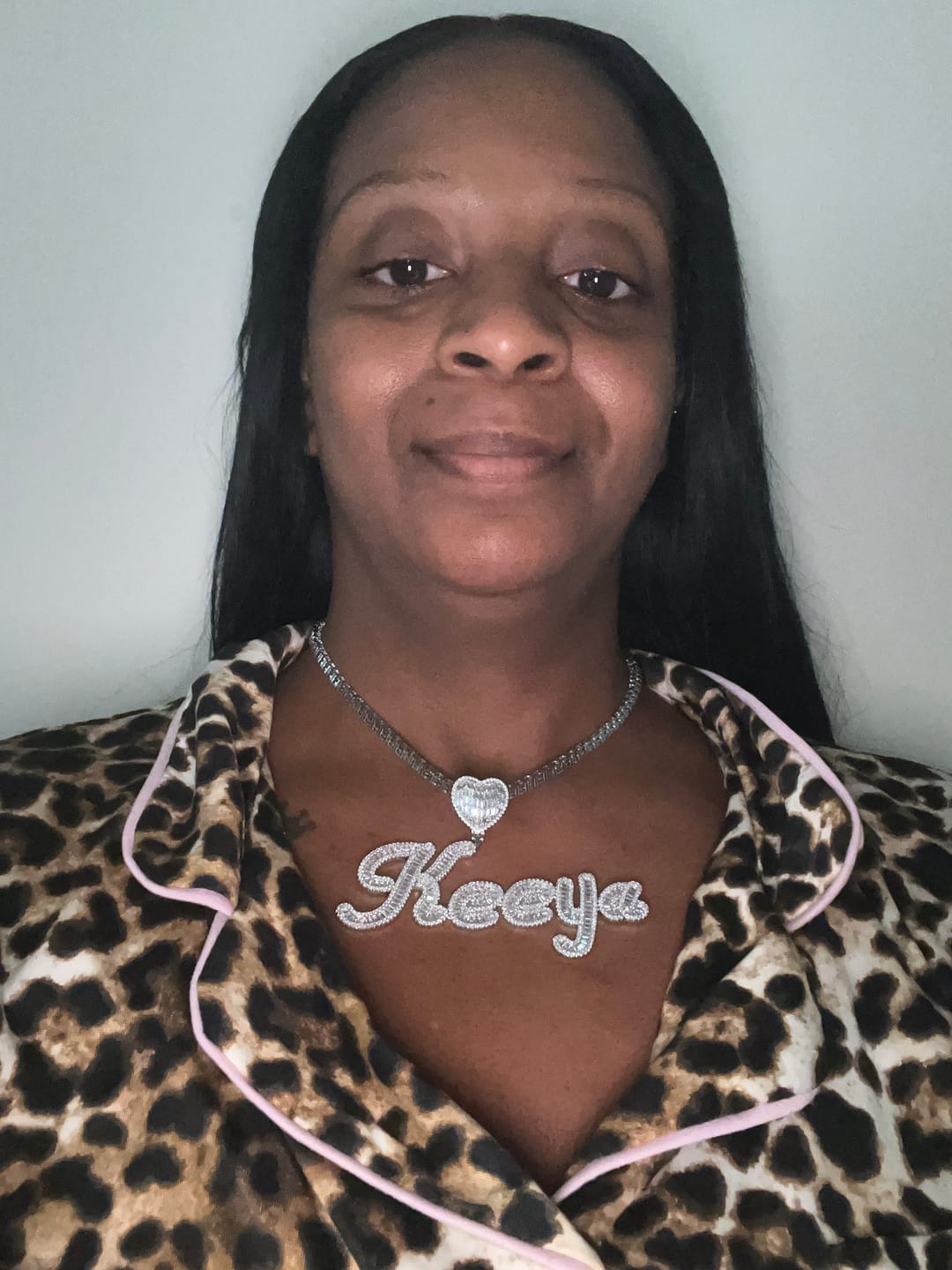 Customer photo review of DAZZLE CUSTOM NECKLACE