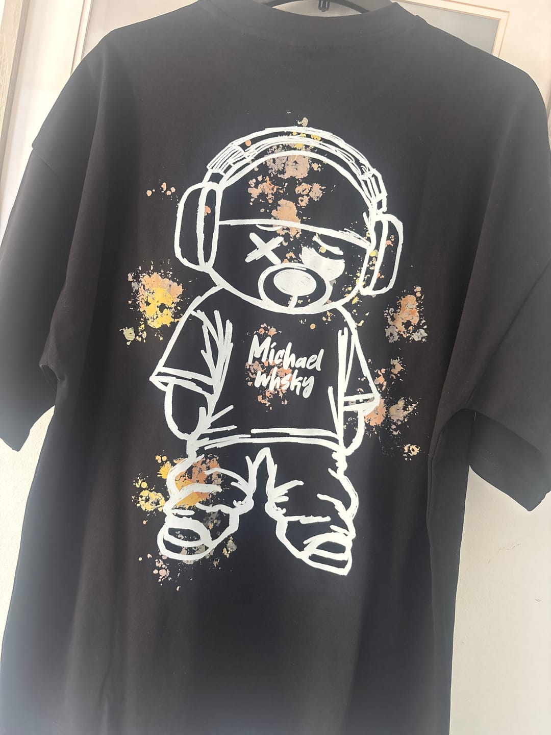 Customer photo review of Whsky Mascot T-Shirt