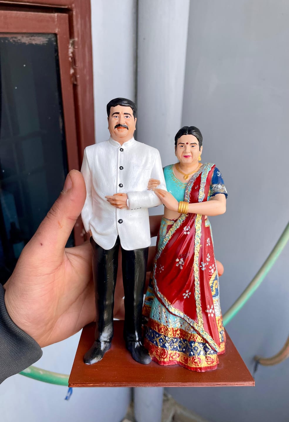 Customer photo review of Couple Full Body Miniature