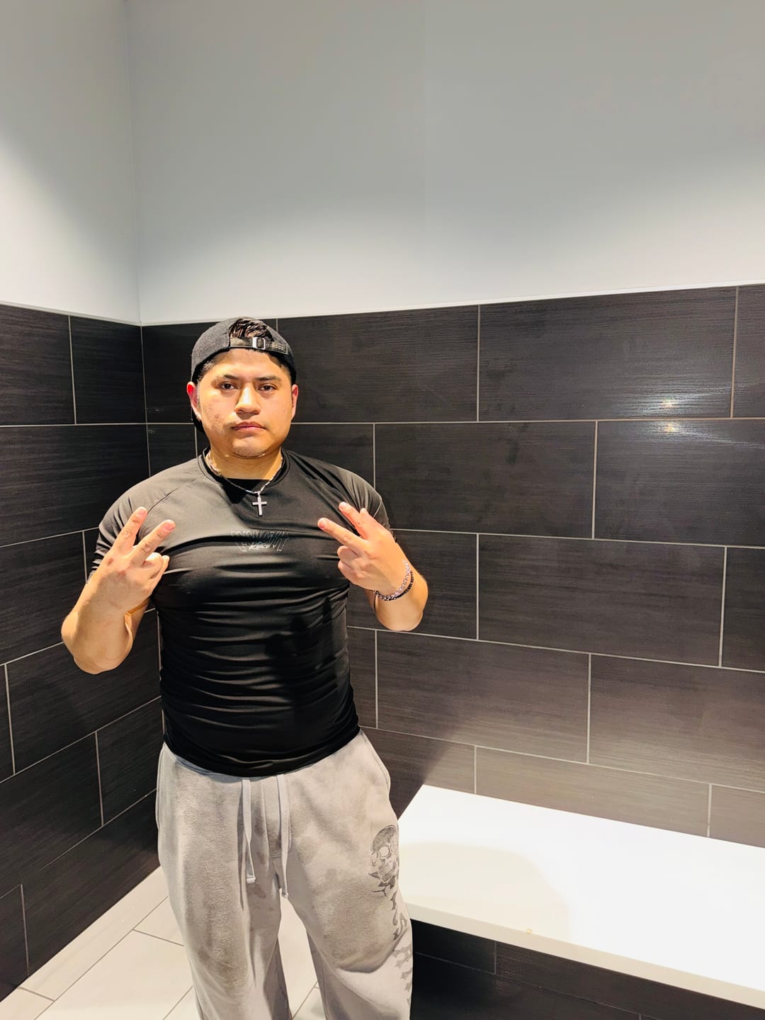 Customer photo review of Tormented V2 Compression Tee