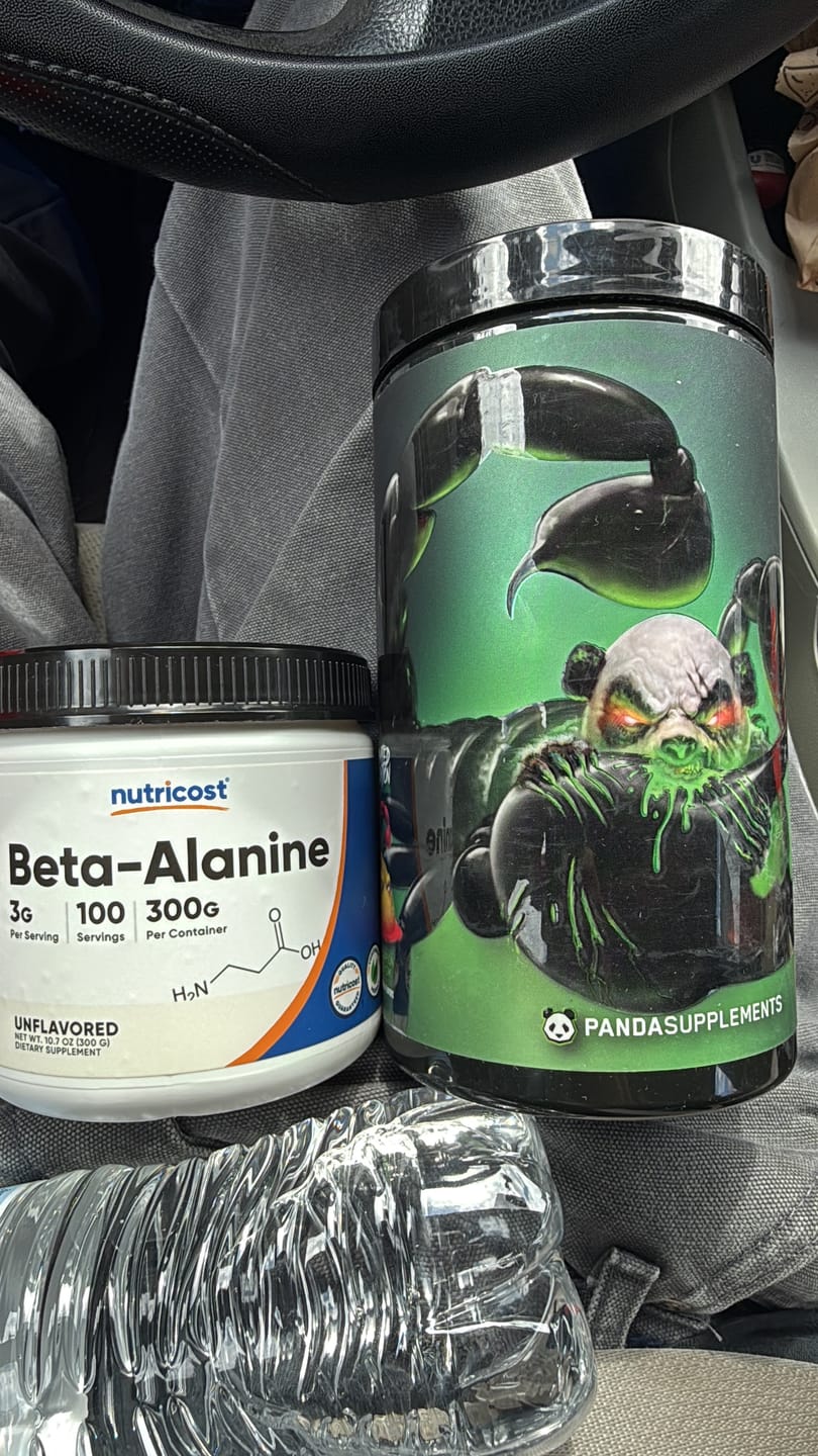 Customer photo review of PANDAMIC - Limited Edition Extreme Pre-Workout (SCORPION VENOM)