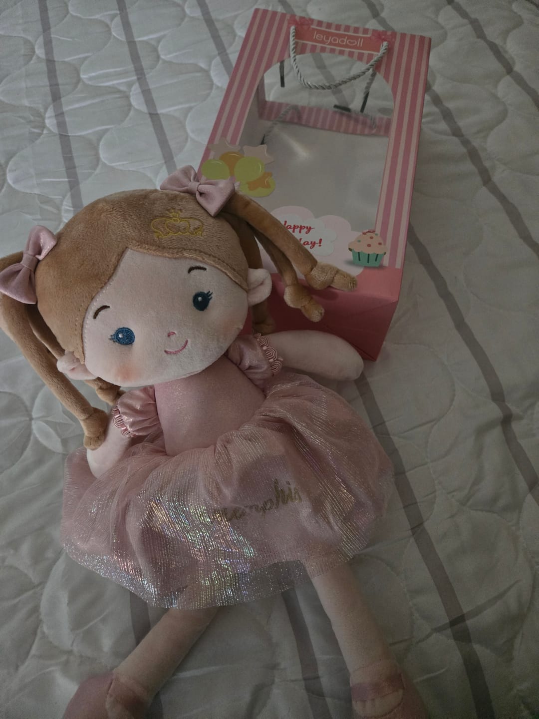 Customer photo review of Personalized Princess Coral